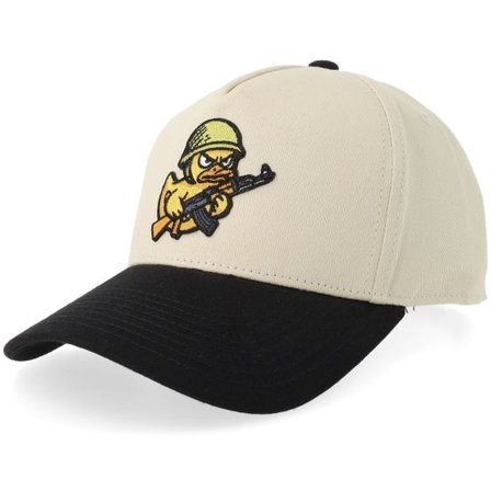 Not For Sale - Beige adjustable Keps - Duck Around Stone/Black A-frame Adjustable @ Hatstore