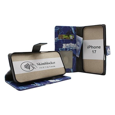 Skimblocker iPhone 17 Plånboksfodral Design