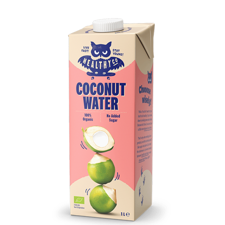 Healthyco Økologisk Kokosvann 1 L