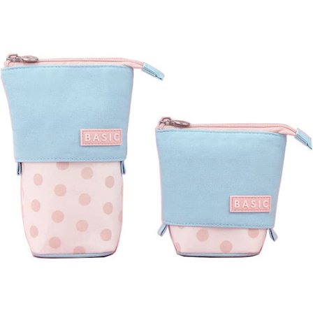 Rødhode lerret blyantveske søt katt sminkepung teleskopisk håndveske