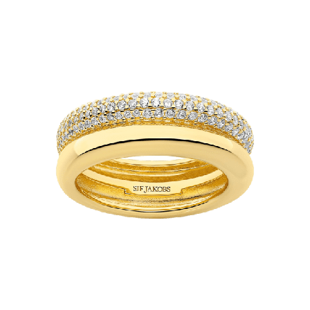 Sif Jakobs Jewellery Ring Carrara Ringar Dam Guld 58
