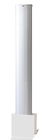 Garo 2449515 Rørstolpe med jordanker, 165 x 90 mm, Verksted & bil