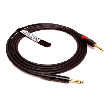 Tomanek STAGE-K AC110 PPS Gitarr-/Instrumentkabel Rak Jack/Rak Jack Neutrik Silent 1M_MGF