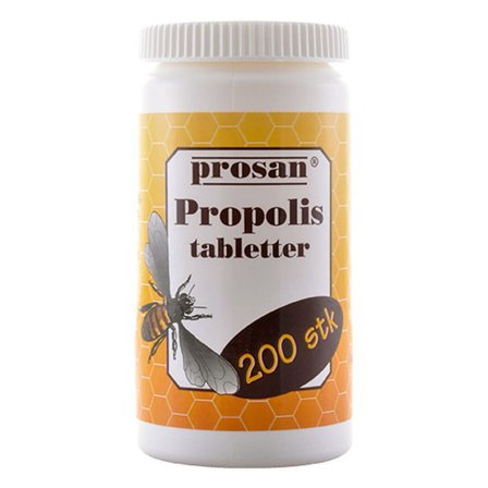 Prosan Prosan Propolis 200 tabl., Helse & Madvarer, Ingredienser, Propolis