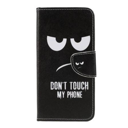 Fodral För Samsung Galaxy A50 - Don't Touch My Phone - Svart Svart
