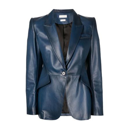 Alexander McQueen Blazers Blå, Dame