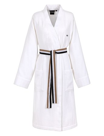 Boss Home Blinea Bath Robe - White - L