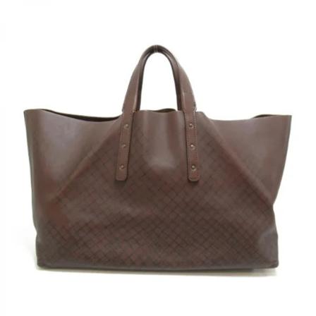 Bottega Veneta Vintage Pre-owned Tote Tas , Bruin , Dames , Maat: ONE Size Vintage Tassen