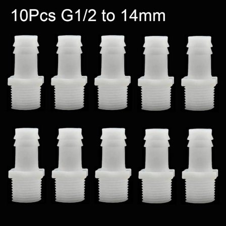 1/10 st Slangkoppling Rörkoppling 10 STK G1/2 TILL 14MM 10 STK