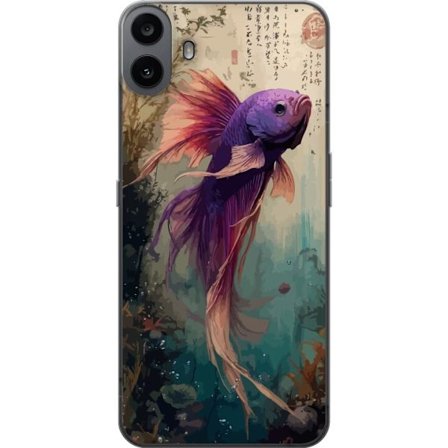 Kompatibelt Mobilskal till Nothing Nothing CMF Phone 1 Asiatisk Fisk Koi Japan Akvarium