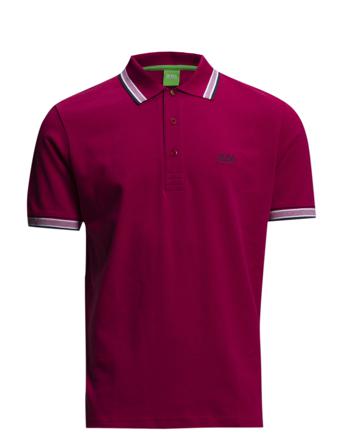 Paddy Polos Short-sleeved Punainen BOSS