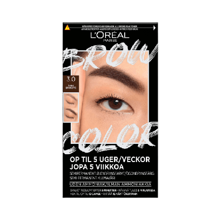 L'Oréal Paris Kit Eyebrow Color Ögonbryn Unisex Brun 1 PCS