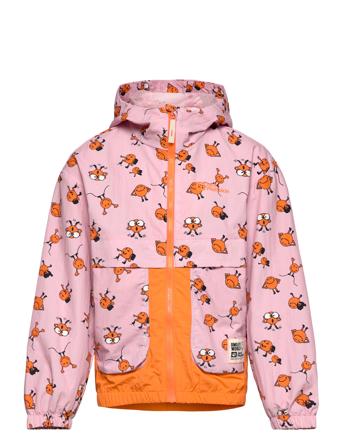 Smileyworld Aop Jkt K Pink Jack Wolfskin