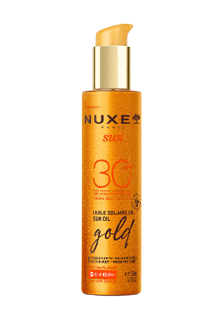 NUXE Sun Tanning Oil Gold Spf30 Bodylotion & kroppsoljor Dam 150 ML