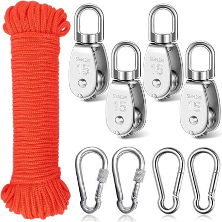 remskiver, rustfrit stål remskive, drejelig remskive, løfte remskiver, et stykke remskive