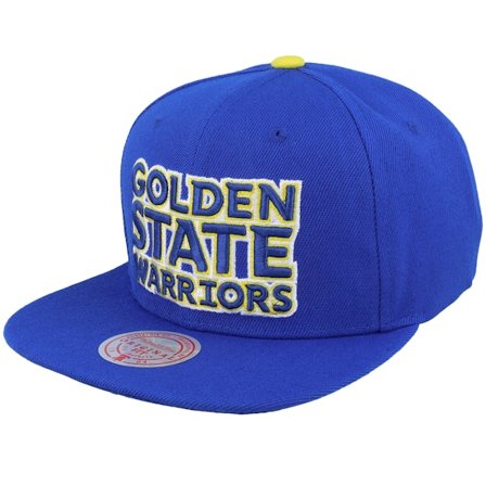 Mitchell & Ness - NBA Sininen snapback Lippis - Golden State Warriors 13 Draft Hwc Blue Snapback @ Hatstore