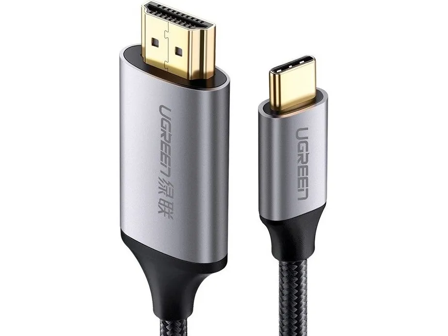 Ugreen USB-C til HDMI kabel Aluminum 1.5m (Gray Black)