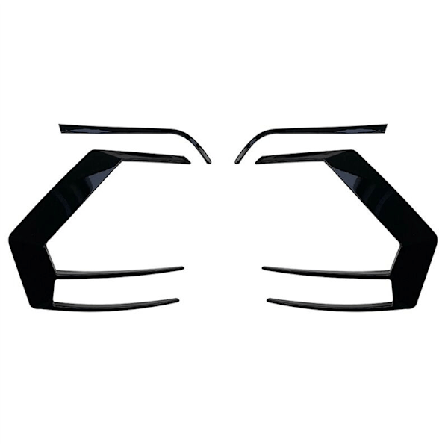 Bakre støtfanger spoiler blad vindlys for Golf 6 MK6 7 MK7 MK7.5 GTD 2009-2020