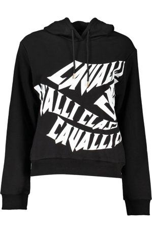 Cavalli Class Felpa Senza Zip Donna Nero