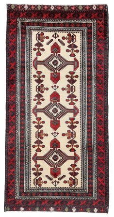 Beluch Matta Handknuten 100X195