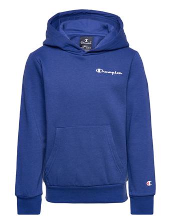 Hooded Sweatshirt Hoodie Trøje Blå Champion