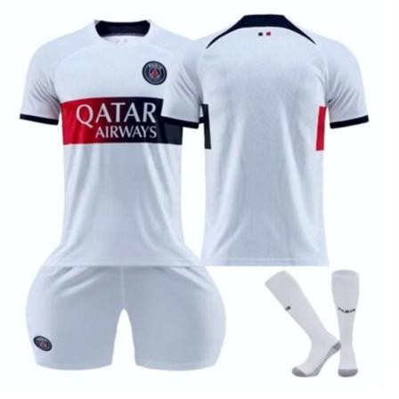 23&24 Herrpaket Träning Barnset Toppar & shorts & strumpor Sportkläder Kostymer psg 23/24 away kit #blank #26(10-11 years)