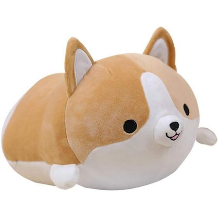 Plush Corgi-kudde, söt Corgi-rumpa, gosedjur, present till B