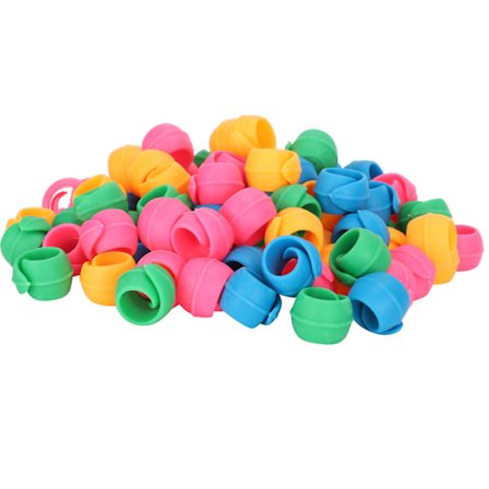 100 st Spolhållarklämmor Trådhållare Spolorganisatör Sömnadshantverksmaterial