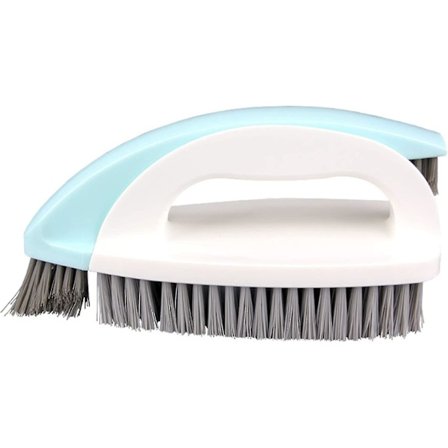 Rengøringshåndbørste, 2-i-1 skrubbebørste til vinduespanel, køkken, søm