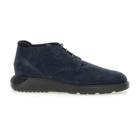Hogan, Lace-up Boots Niebieski, Mężczyzna, Rozmiar: 42 EU