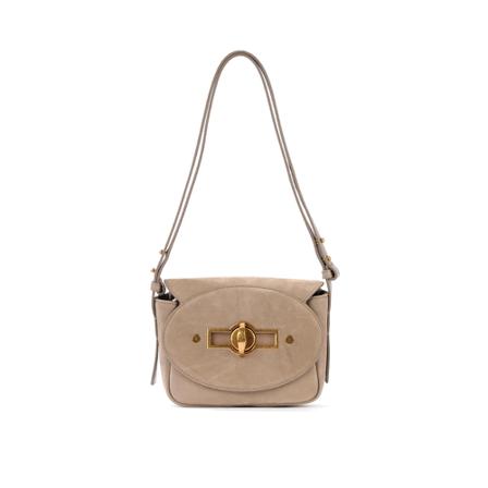 Zanellato, Shoulder Bags Grijs, Dames, Maat:ONE Size,leer