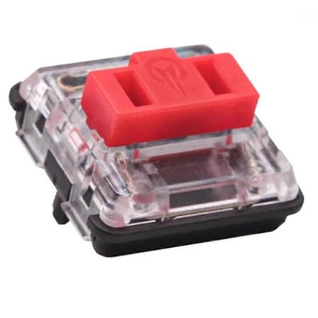 70 stk. Kailh Low Profile Choc Switch 1350 RGB Kompatibel med Tastatur