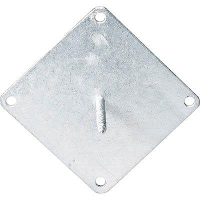 Jabo Arnö 25029 Fästplatta för montering av pelare och stolpar, Utemiljö