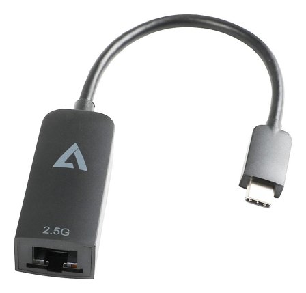 V7 USB-C TO ETHENET 2.5G ADAPTER RJ-45 NETWORK DONGLE CABLE ADPTR CABL
