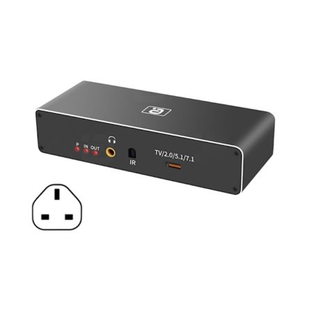 Audio Extraktor för 8K60Hz HDMI-kompatibel 2.1 Splitter Adapter 8K60Hz 4K120hz Stöd Optisk/Koaxial/3.5 Ut DTSHD