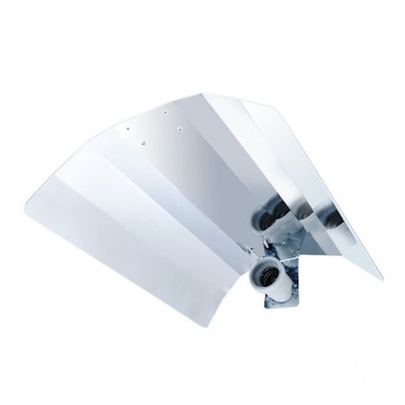 3 tuotteen sarja. Heijastin sileä heijastava pinta Mirror Superplant 50x40cm E40 1000w max