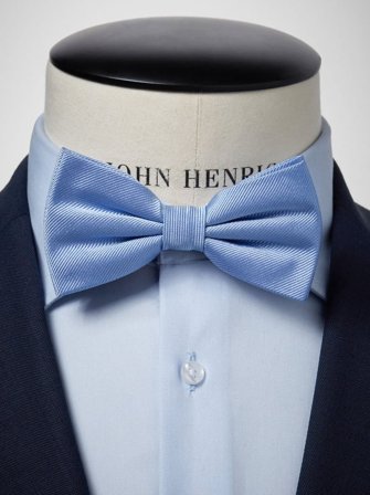 John Henric Men's Hellblaue Fliege Size Pre-tied