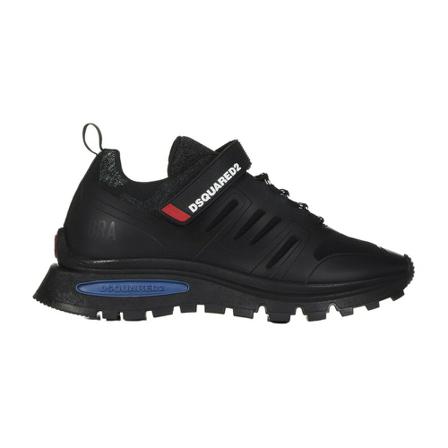 Dsquared2 - Sneakers - Svart - Herr - Storlek: 43 Eu, Herr, Storlek: 43 EU
