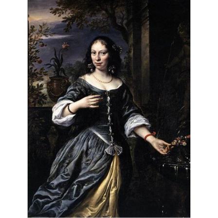 Portrait Of Susanna Van Baerle, Govert (or Govaert) Teuniszoon F Brun
