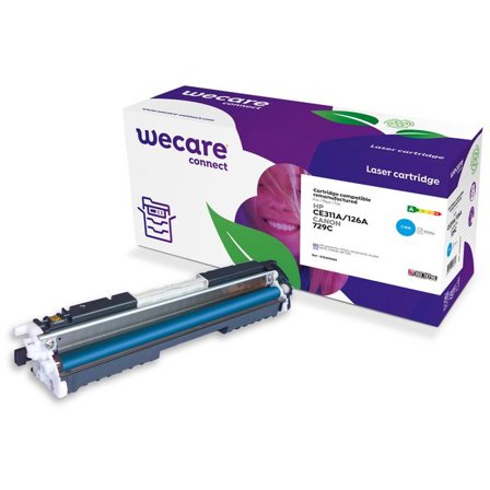 WECARE Toner HP CE311A/729C 1K cyan - Lyreco - Toner och bläck - Tonerkassetter - Toner WeCare