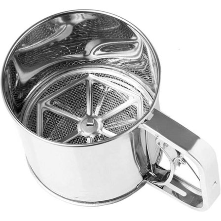 Melsikt - Melis Sukker Kakaosikt - Rustfritt Stål - 13.