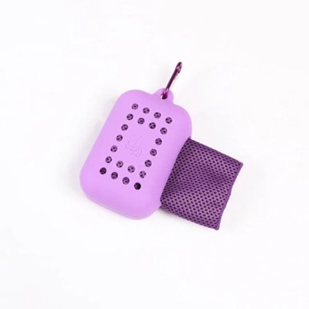Quick Dry Fitness Cool Towel Sports Quick Dry Cool Handduk LILA