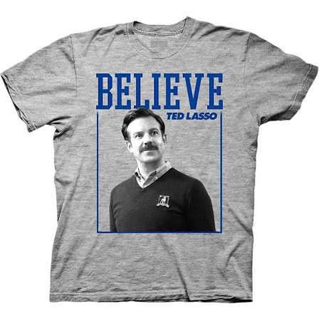 Ted Lasso Square Believe Frame Tv Series Vuxen T-shirt-vuxen, 3xl