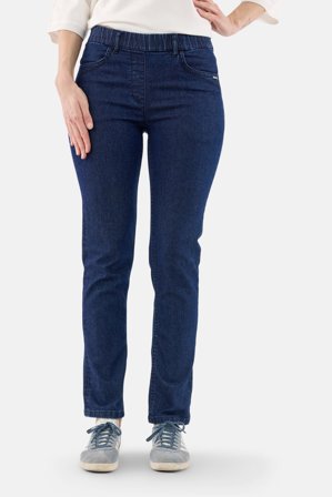 BRANDTEX - Sofie Bukser - Mørkeblå - Slim Fit