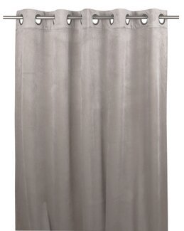 Öljettlängd Esther enfärgad sammet 2-pack Linne - Fondaco