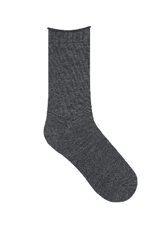 BleuForêt Socka Roll-top Sockor Dam Grå 39/41