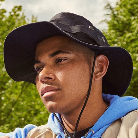 Lacuna | Black Safari Hat for Men