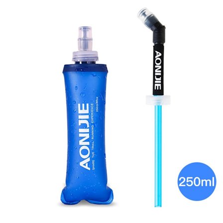 AONIJIE SD09 SD10 250 ml 500 ml mjuk kolv Fällbar hopfällbar vattenflaska TPU fri för löpning Hydration Pack Midjeväska Väst