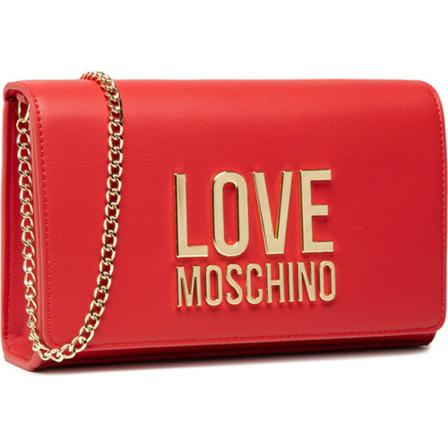 Moschino Shoulder Tas , Rood , Dames , Maat: ONE Size
