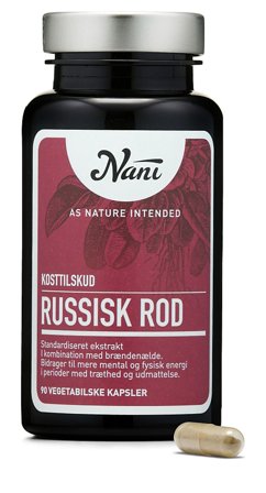 Nani Russisk Rod 90 kaps., Helse & Madvarer, Kosttilskud, Immunforsvar